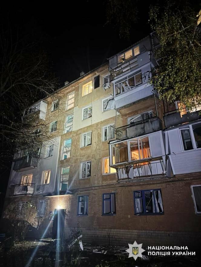 Поліція Київщини документує наслідки атаки рф у столичному регіоні