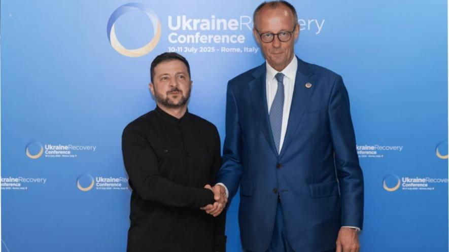 Про що йшлося – Зеленський та Мерц зустрілися в Італії Про що йшлося – Зеленський та Мерц зустрілися в Італії