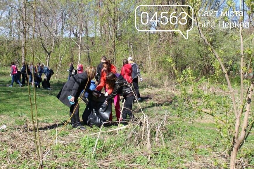 На березі річки Рось стало чисто завдяки студентам, фото-3 На березі річки Рось стало чисто завдяки студентам, фото-3
