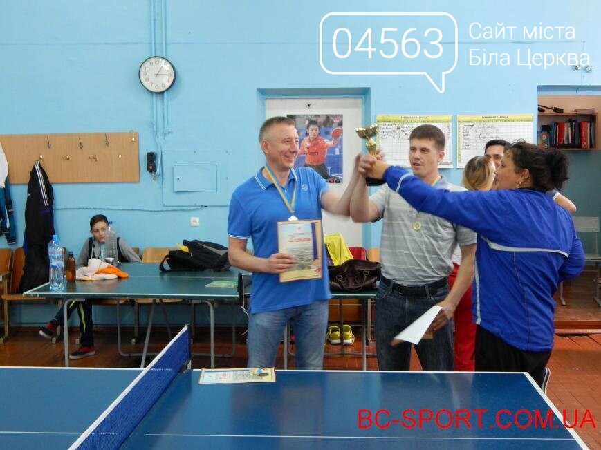 У Білій Церкві завершився відкритий чемпіонат з настільного тенісу У Білій Церкві завершився відкритий чемпіонат з настільного тенісу