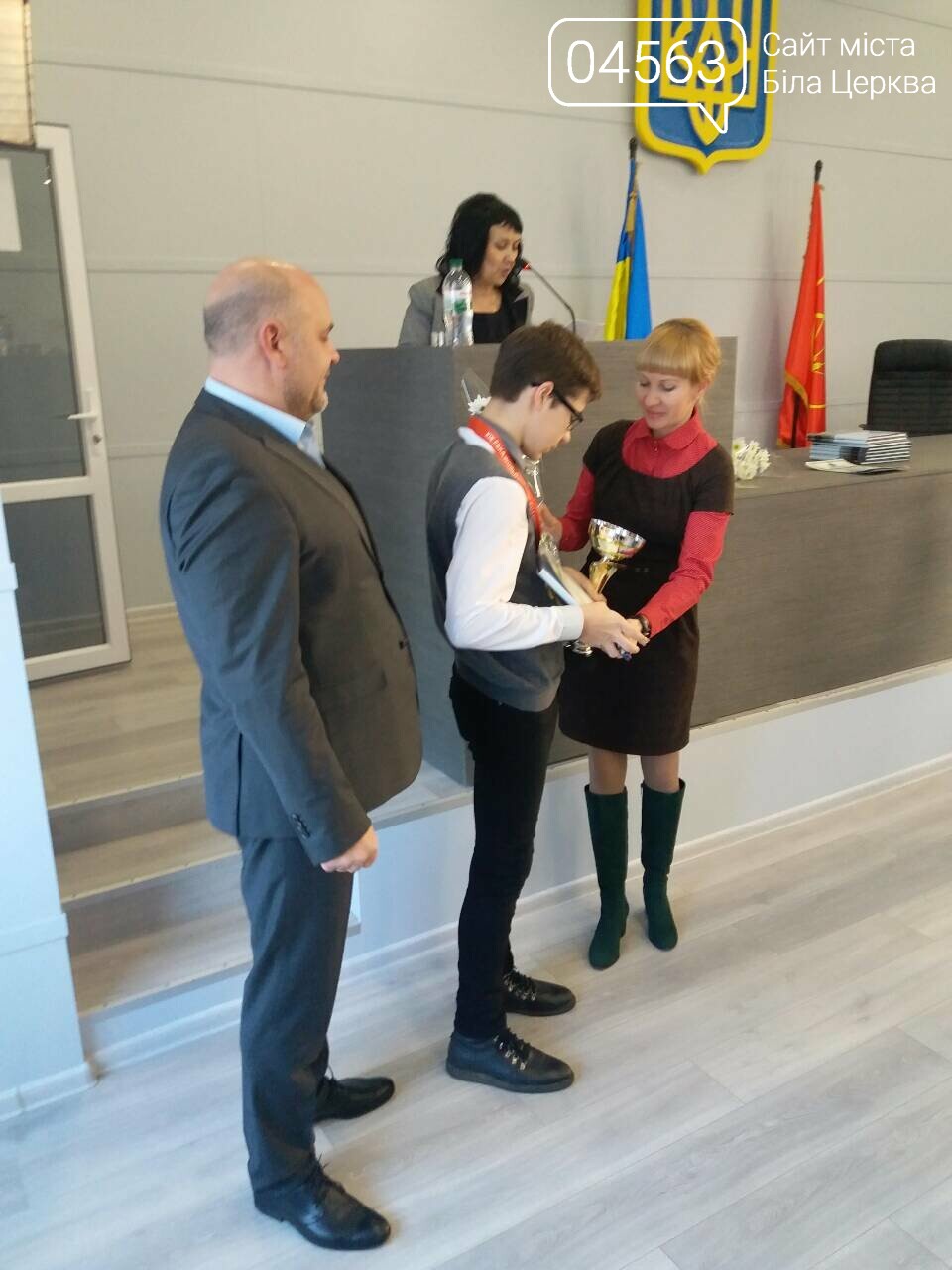 Міський голова відзначив нагородами білоцерківських спортсменів, які привезли медалі з Англії Міський голова відзначив нагородами білоцерківських спортсменів, які привезли медалі з Англії