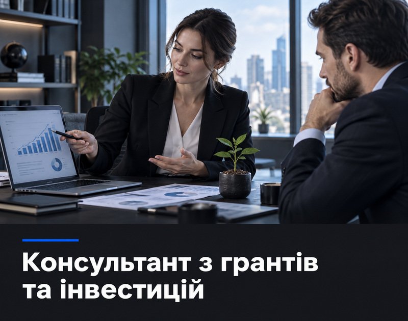 Консультант з грантів та інвестицій у Білій Церкві