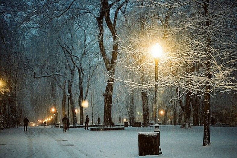 6 вечера зимой. Зимний город. Зимний вечер. Зимний парк вечером. Зимняя ночь в городе.