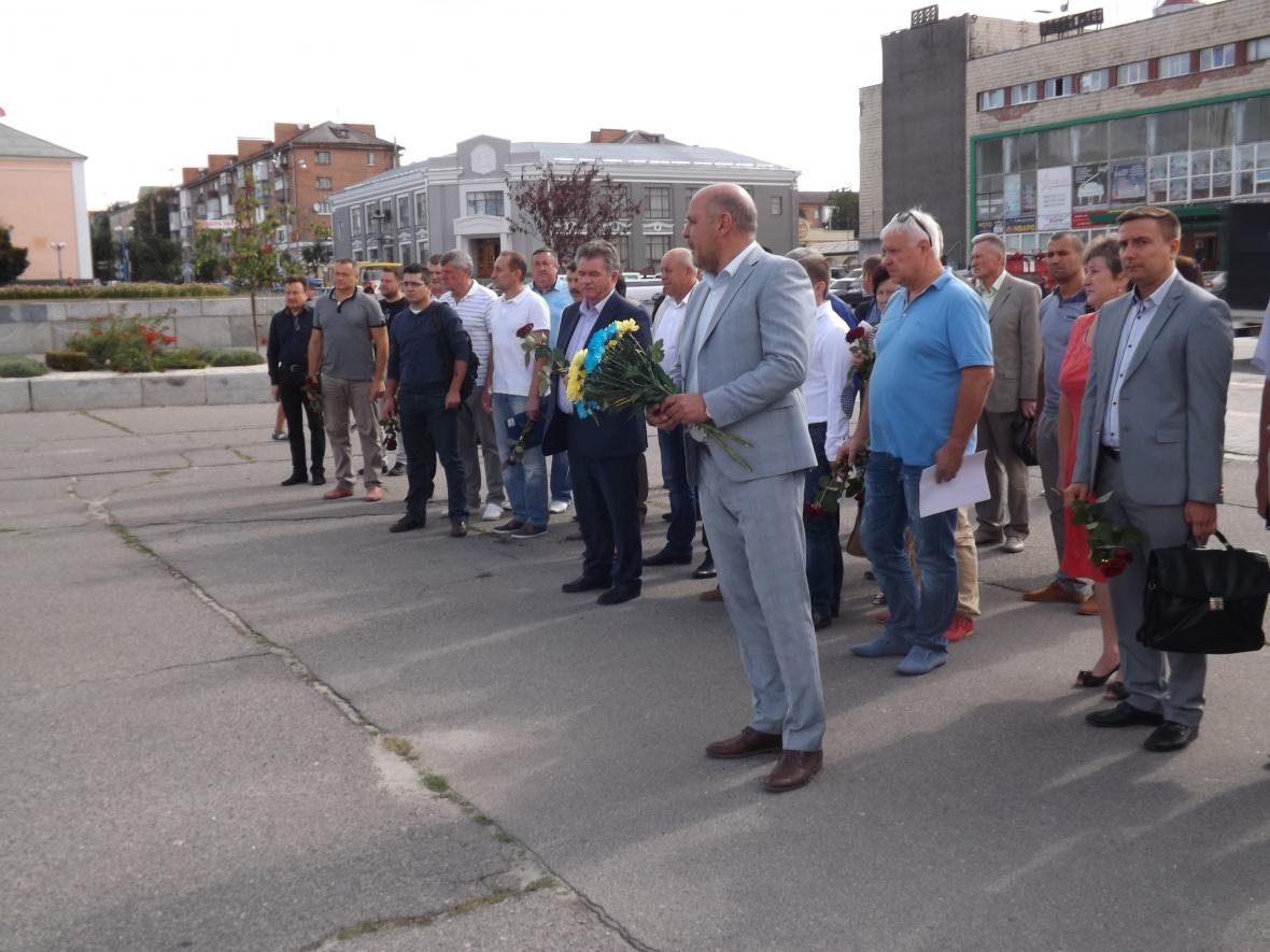 У Білій Церкві вшанували пам’ять українських військових, що загинули під Іловайськом У Білій Церкві вшанували пам’ять українських військових, що загинули під Іловайськом