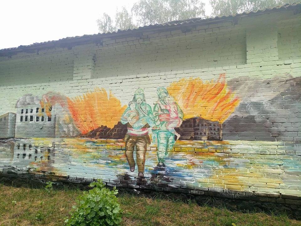 У Білій Церкві в Парку Слави з'явиться новий мурал присвячений вогнеборцям У Білій Церкві в Парку Слави з'явиться новий мурал присвячений вогнеборцям