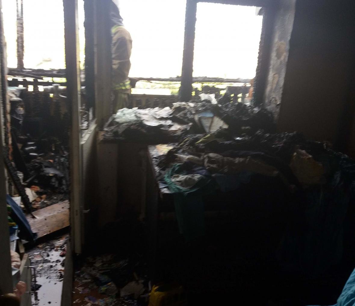 На Білоцерківщині двоє дітей підпалили квартиру На Білоцерківщині двоє дітей підпалили квартиру