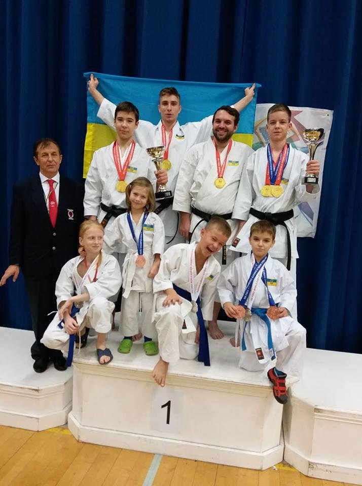 Білоцерківські каратисти здобули 19 медалей на Чемпіонаті світу у Лондоні Білоцерківські каратисти здобули 19 медалей на Чемпіонаті світу у Лондоні