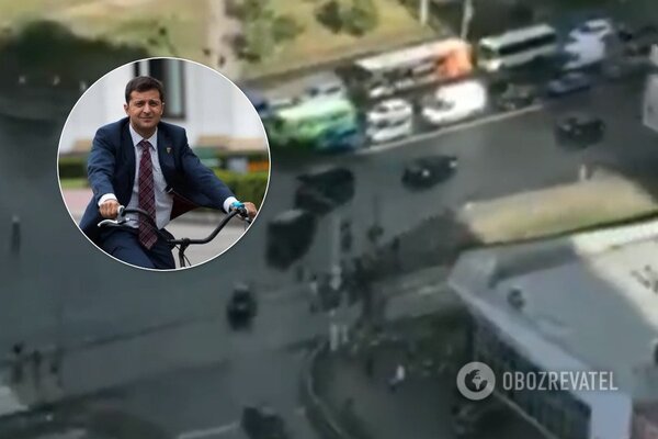 "Не велик, а "Гелік": Відеофакт. VIP-кортеж Зеленського вла..., фото-1 "Не велик, а "Гелік": Відеофакт. VIP-кортеж Зеленського влаштував колапс у Києві, українці обурені, фото-1