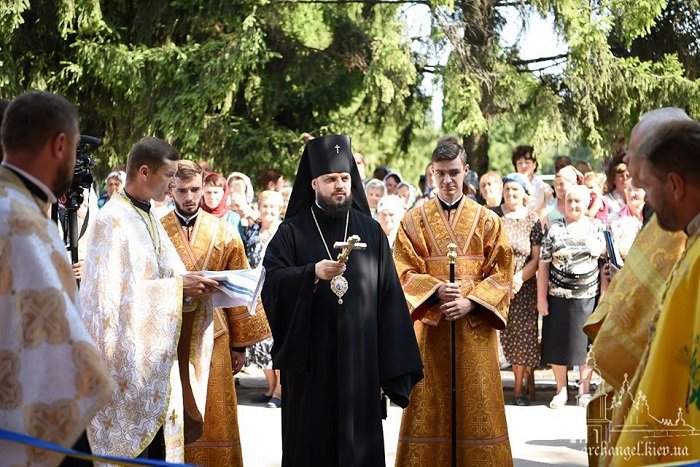 На Білоцерківщині освятили новий храм ПЦУ, фото-1 На Білоцерківщині освятили новий храм ПЦУ, фото-1