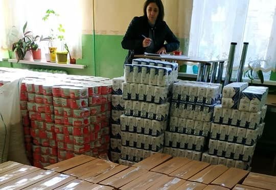 Білоцерківська громада отримала гуманітарну допомогу від міжнародних партнерів
