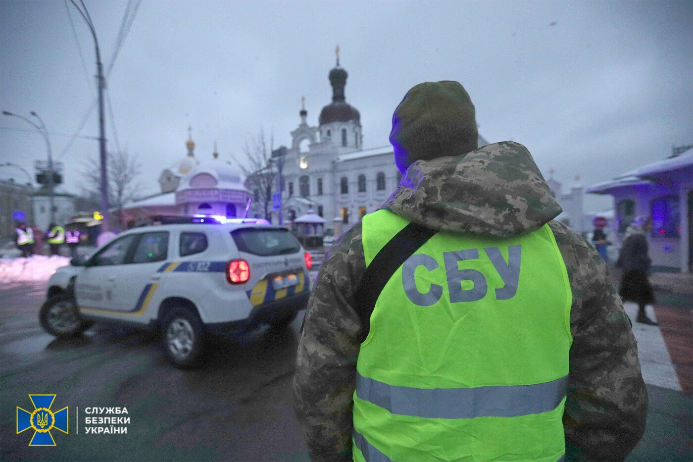 СБУ проводить безпекові заходи у Києво-Печерській Лаврі